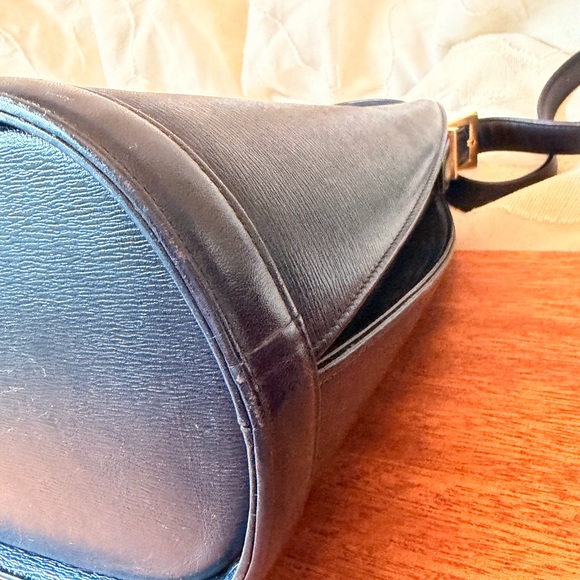 Valentino Indigo leather bucket bag- Vintage - Picture 6 of 11